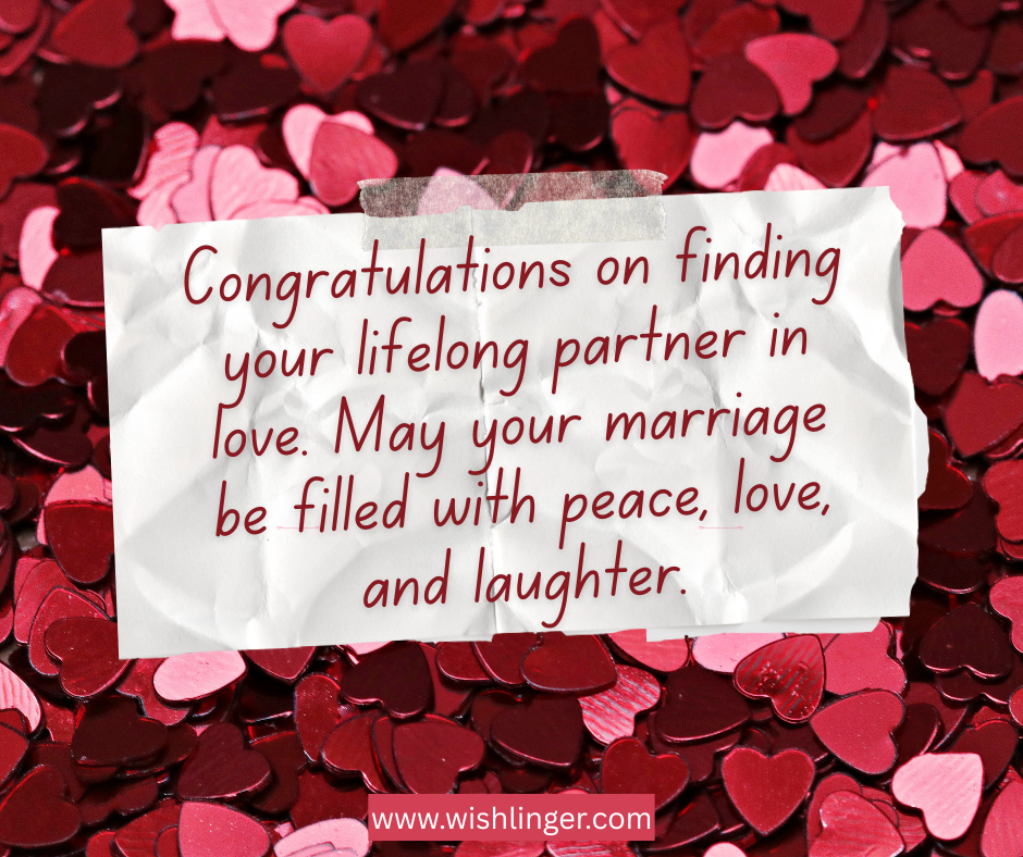 Happy Marriage wishes psoter for newly wed couple