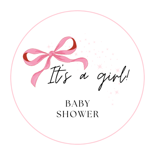 baby shower, its a girl.