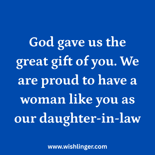 Greetings for daughter in law