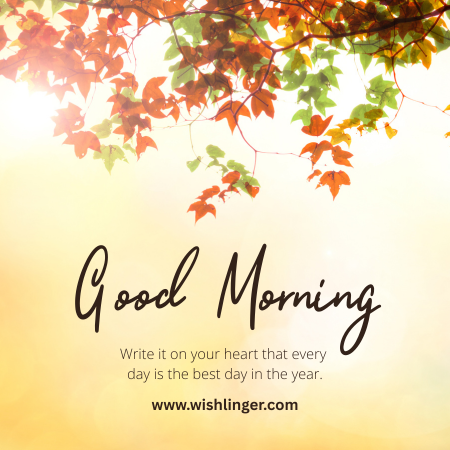 Good morning message